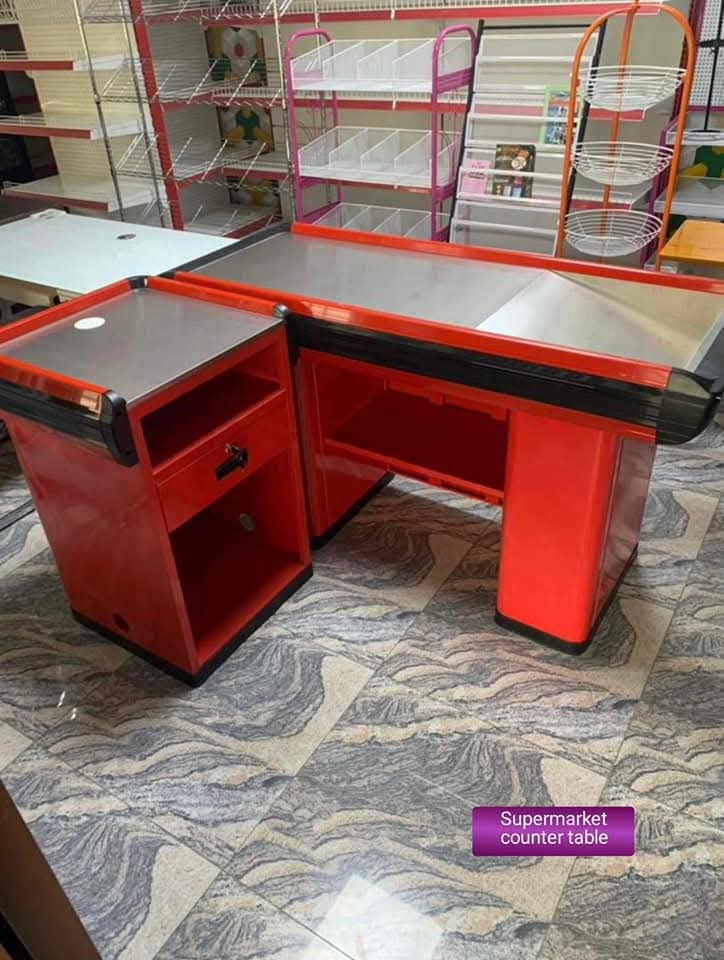 SUPERMARKET CHECKOUT COUNTER TABLE IN NIGERIA | RETAIL POS CENTER LAGOS