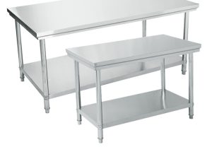 STAINLESS STEEL WORK TABLE