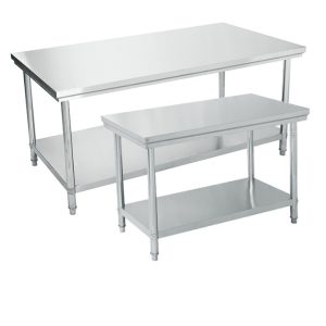 STAINLESS STEEL WORK TABLE