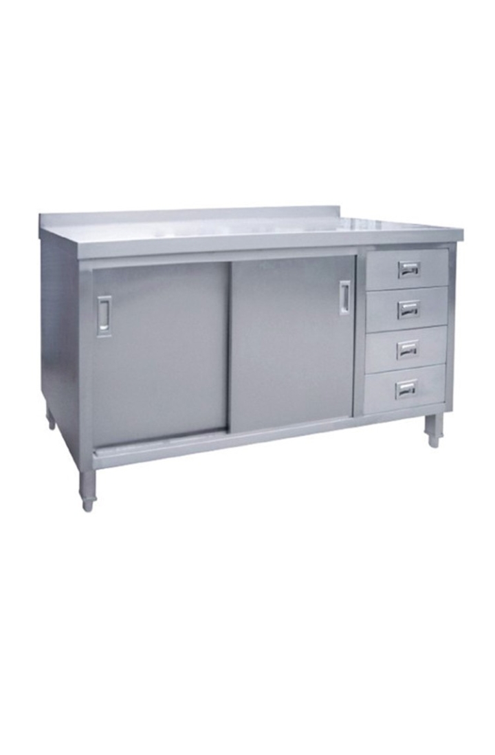 BAKERY STAINLESS STEEL WORK TABLE IN NIGERIA | COMMERCIAL KITCHEN PREP TABLE LAGOS - Image 4